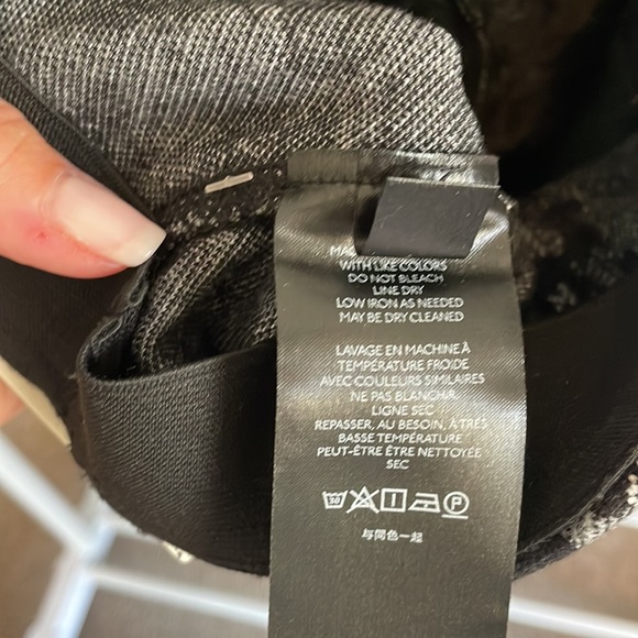 NWT Maeve Black Leopard Print Pant Sz S - Picture 5 of 7